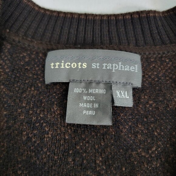 Brown Cardigan Sweater - Picture 4 of 10